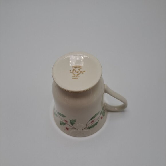 Lenox Holiday Dimension Collection Mug With Gold Trim - Picture 6 of 9